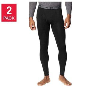 NEW 32 DEGREES Heat Pant Base Layer Legging 2pk